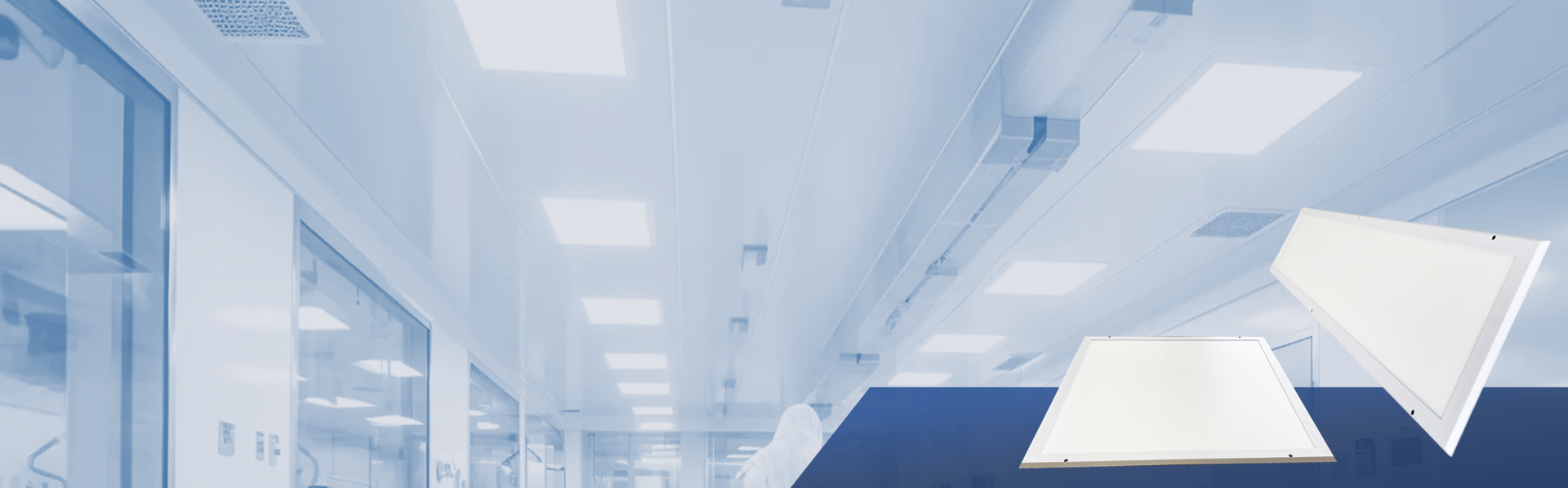Đèn panel phòng sạch<br/>Hiệu suất cao, chuẩn chuyên ngành