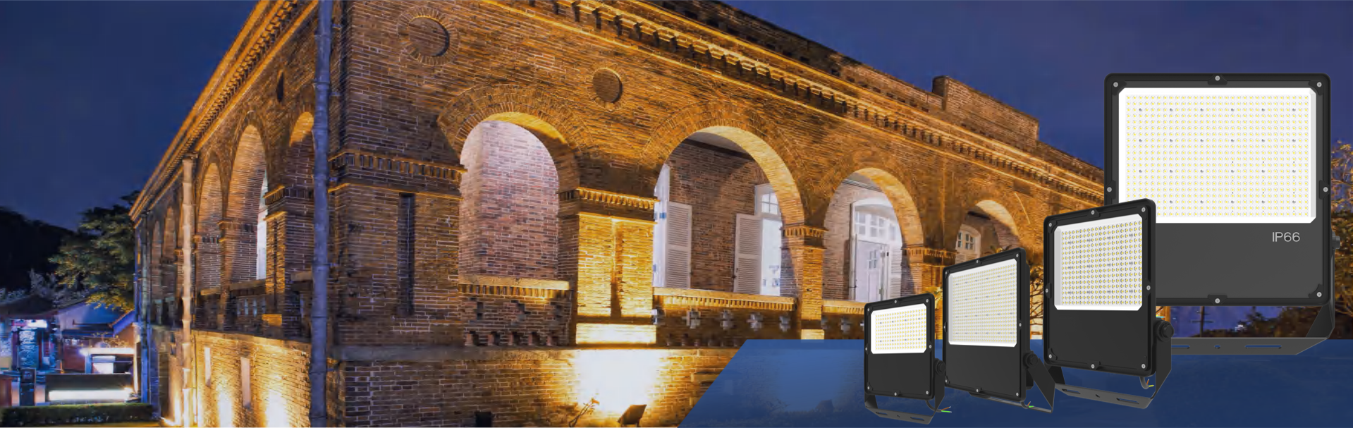 Đèn chiếu pha<br/>Rực rỡ không gian